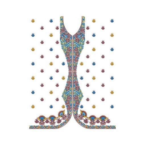 Latest Full Set Dress Embroidery Design