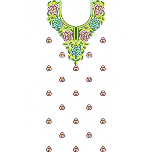 Girls Fashion Embroidery Dress Design