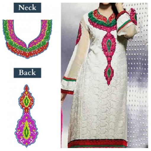 7513 Full Set Dress Design