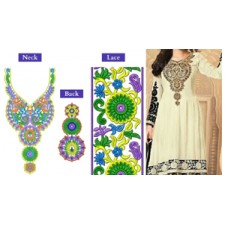 7516 Full Set Dress Design