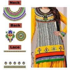 7518 Full Set Dress Design
