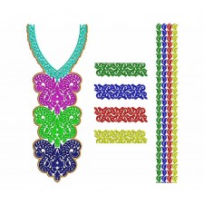 7520 Full Set Dress Design