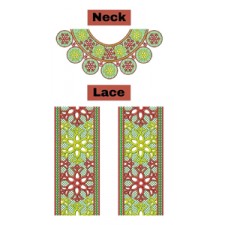 7676 Full Set Dress Design
