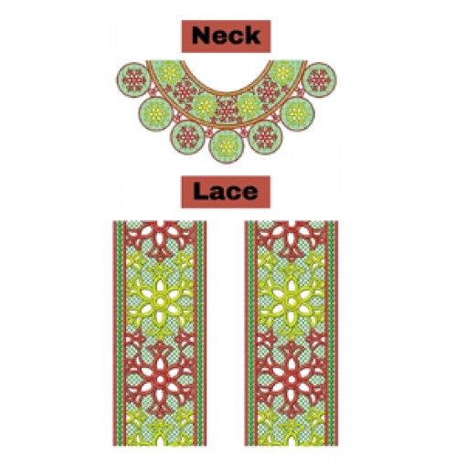 7676 Full Set Dress Design