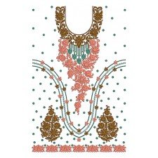 8310 Dress Embroidery Design