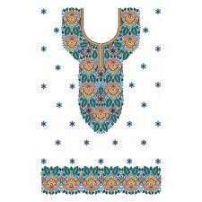 8311 Dress Embroidery Design