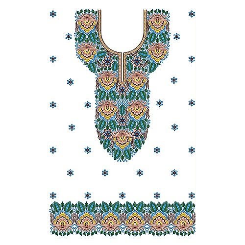 8311 Dress Embroidery Design