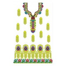 8313 Dress Embroidery Design