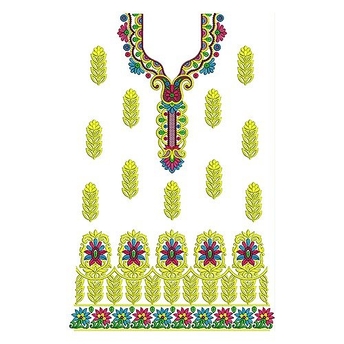 8313 Dress Embroidery Design