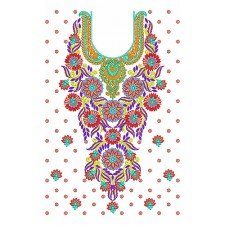 8379 Dress Embroidery Design