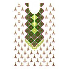 8762 Dress Embroidery Design