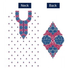 9024 Dress Embroidery Design