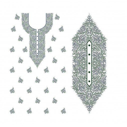 9026 Dress Embroidery Design