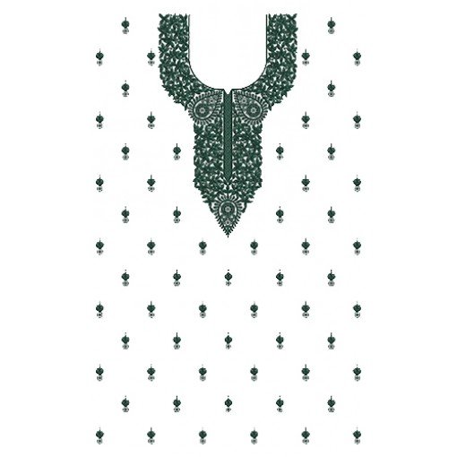 9092 Dress Embroidery Design