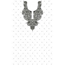 9297 Dress Embroidery Design