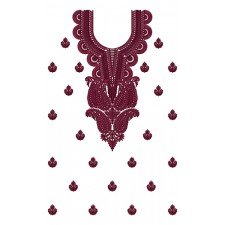 9730 Dress Embroidery Design