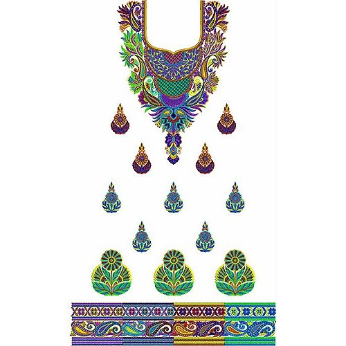Black Ethnic Quinceanera Embroidery Dress Design 25230