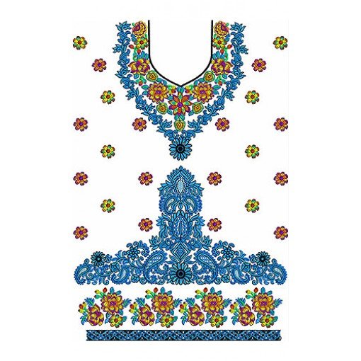 Malaysian Fashion Embroidery Design 25233
