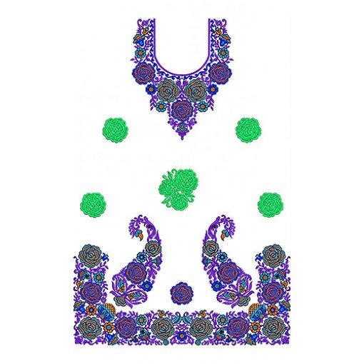 Cute Folk Youngistaan Embroidery Dress Design 25238