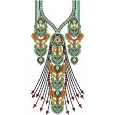 Lovely Dress Embroidery Neck Design