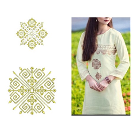 Islamic Tunic Gowns Embroidery Designs