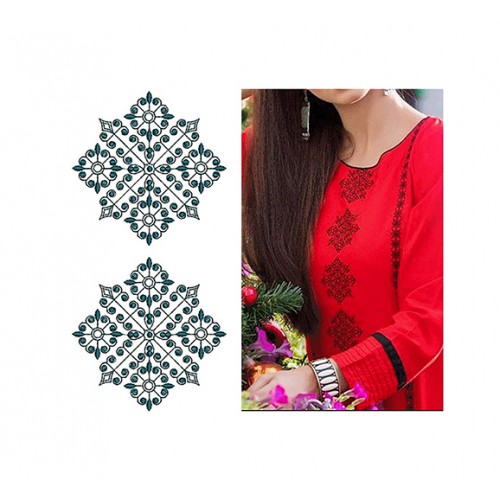 Tajik Traditions Embroidery Dress Design
