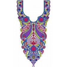 Heavy Full Embroidery Dress Design