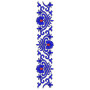 Fabulous Moroccan Dress Embroidery Design 24845