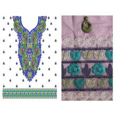 Punjabi Suit Embroidery Design 4598