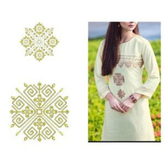 Islamic Tunic Gowns Embroidery Designs