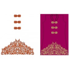 Kitchen Aprons Embroidery Design