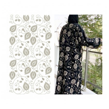 New Kaftan Dress Embroidery Design 21129