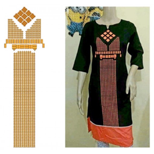 New Dress Embroidery Design 19781