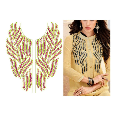 New Dress Embroidery Design 19780