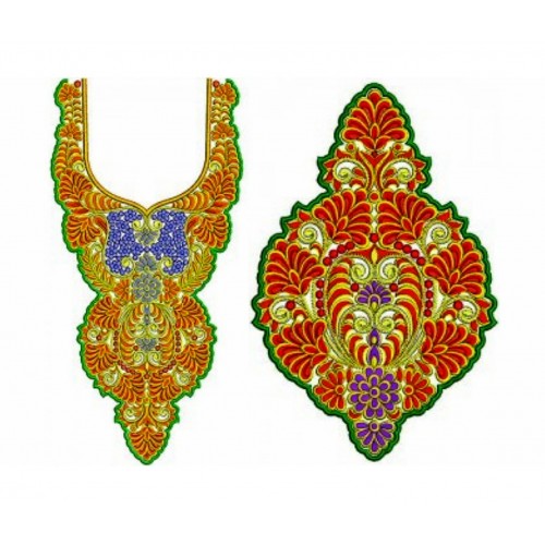 Professional Designer Dress Collection Embroidery Design