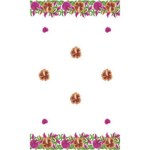Parsi Border Dupatta Designs