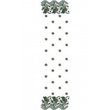 10054 Scarf Embroidery Design