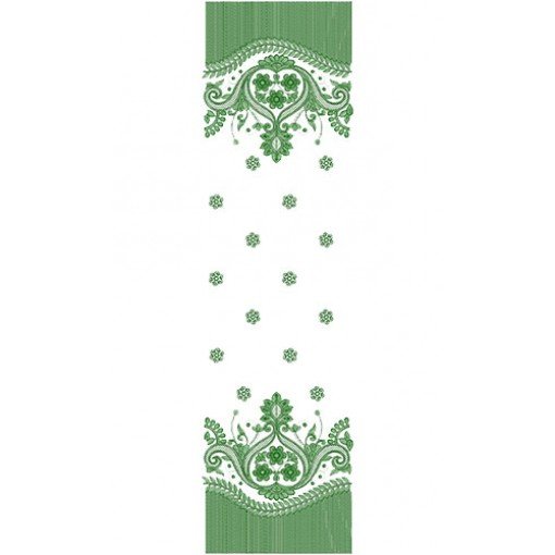10057 Scarf Embroidery Design