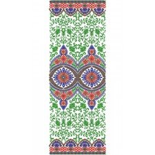 10308 Dupatta Embroidery Design