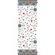 10309 Dupatta Embroidery Design