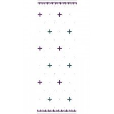 10499 Dupatta Embroidery Design