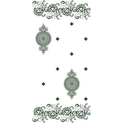 10503 Dupatta Embroidery Design