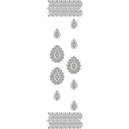 10506 Dupatta Embroidery Design