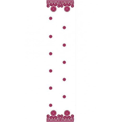Dupatta Embroidery Design 10765