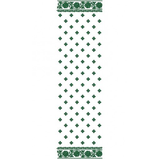 10854 Dupatta Embroidery Design