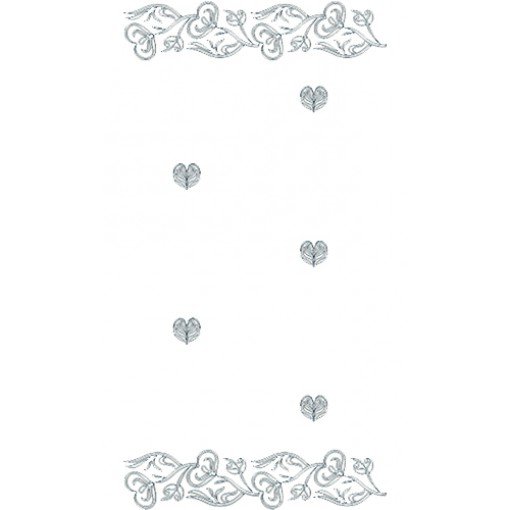 11341 Dupatta Embroidery Design