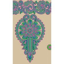 11547 Dupatta Embroidery Design