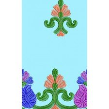 11550 Dupatta Embroidery Design