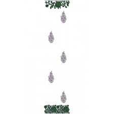 Dupatta Embroidery Design 13685