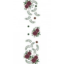 Dupatta Embroidery Design 13711